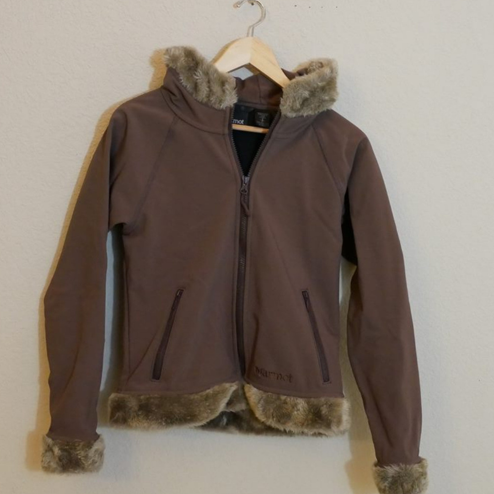 Marmot Womens S Brown Coat Jacket Small